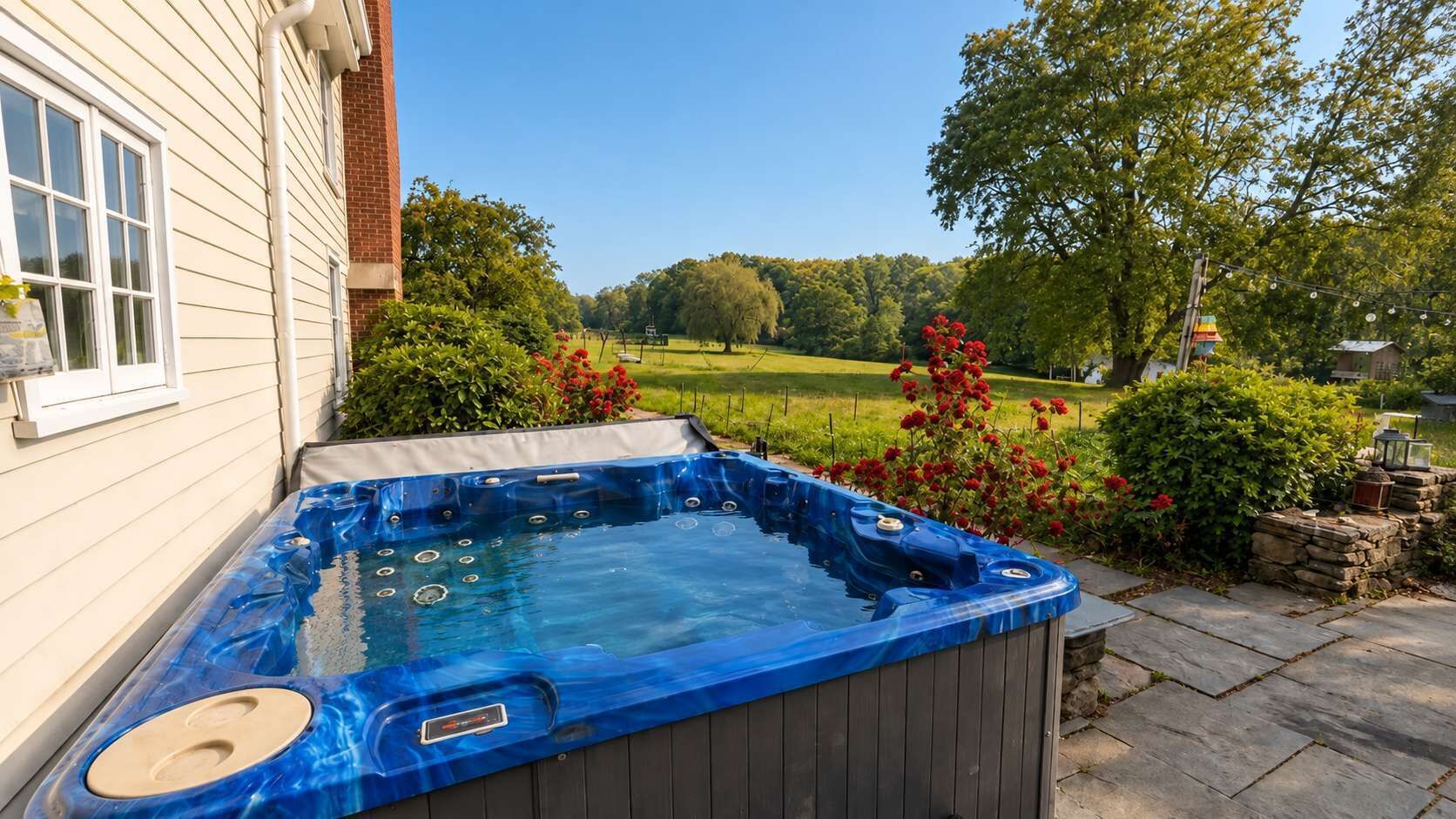 Bubbelpool utomhus