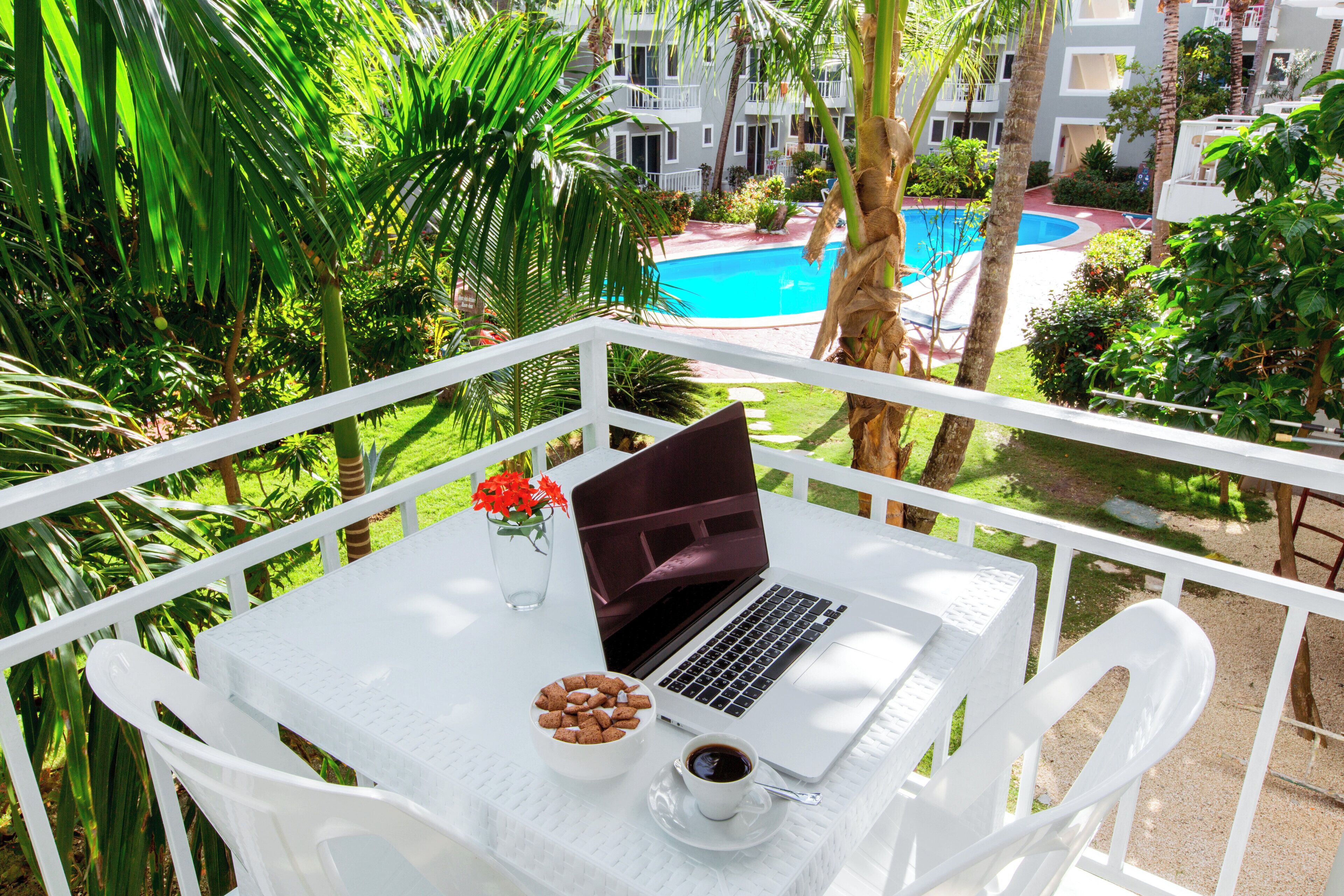 Façade de l’hébergement