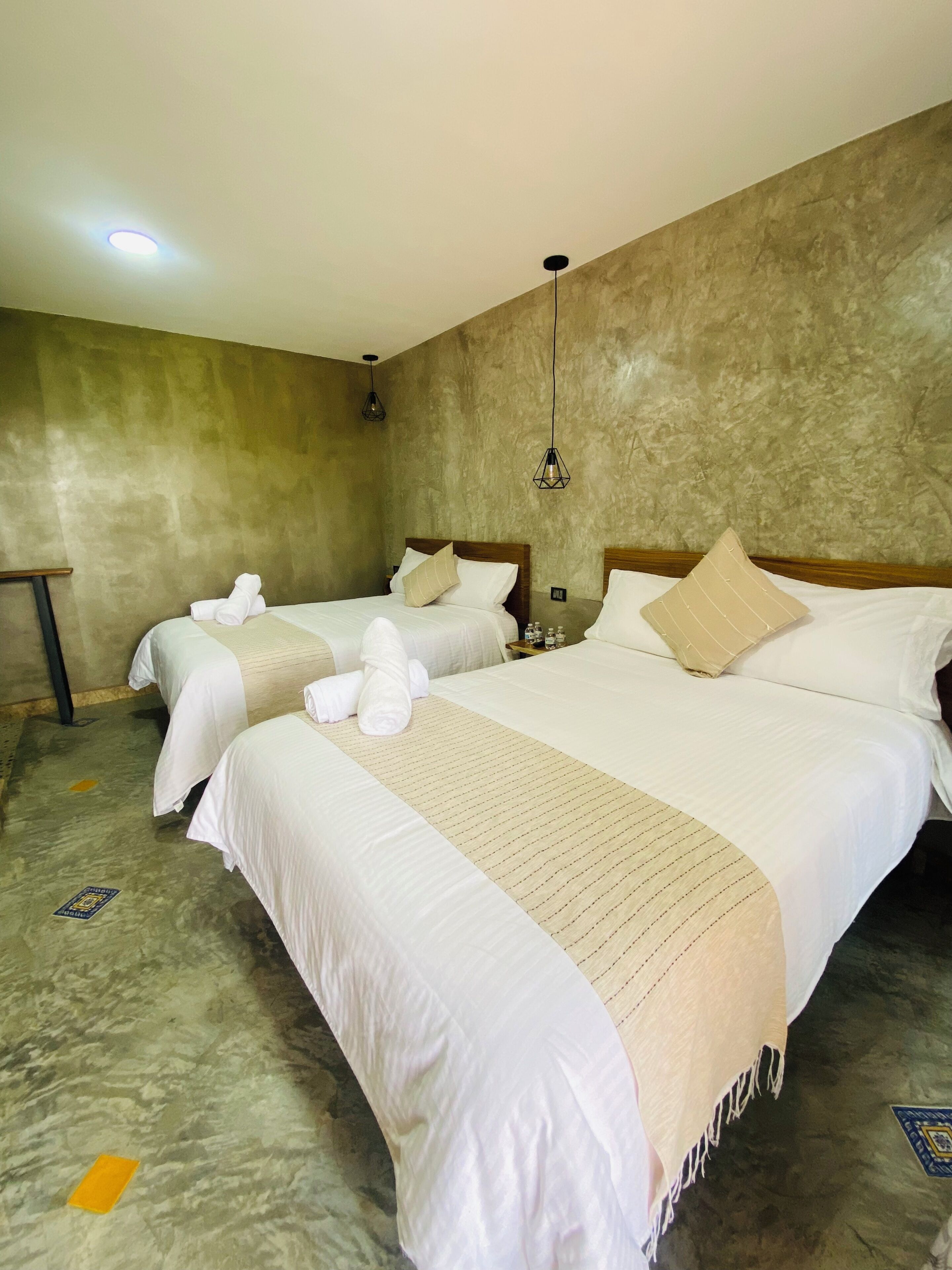 Deluxe Quadruple Room, Garden View | Premium bedding, down duvets, free WiFi