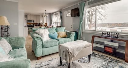 Welcome to your peaceful lakeside escape on beautiful Belleville Lake, Michigan.