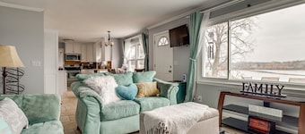 Welcome to your peaceful lakeside escape on beautiful Belleville Lake, Michigan.