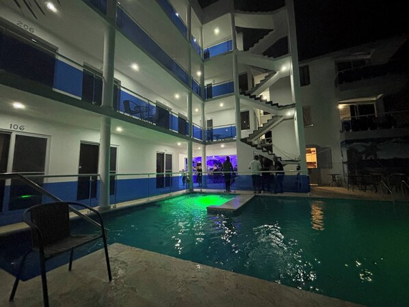 Condo, 2 Bedrooms, Smoking, Balcony | Pool - Condo Moderne en Plein Coeur de Sosua 2 Lits, 212 (Sosúa)