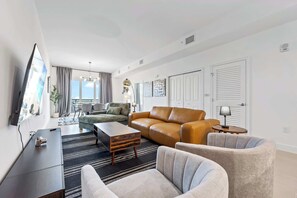 Living area - RIVER FLY-IN: Penthouse w/ Views & Amenities (Merritt Island)