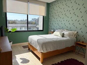 1 bedroom, iron/ironing board, WiFi, bed sheets - Modern apartment w/ private rooftop - WORLD CUP READY (Ciudad de México)