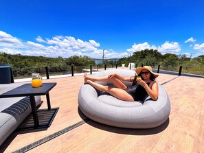 Terrace/patio - Pousada Casa Decore (Capitólio)