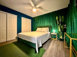 2 chambres, accès au Wi-Fi (inclus), literie fournie