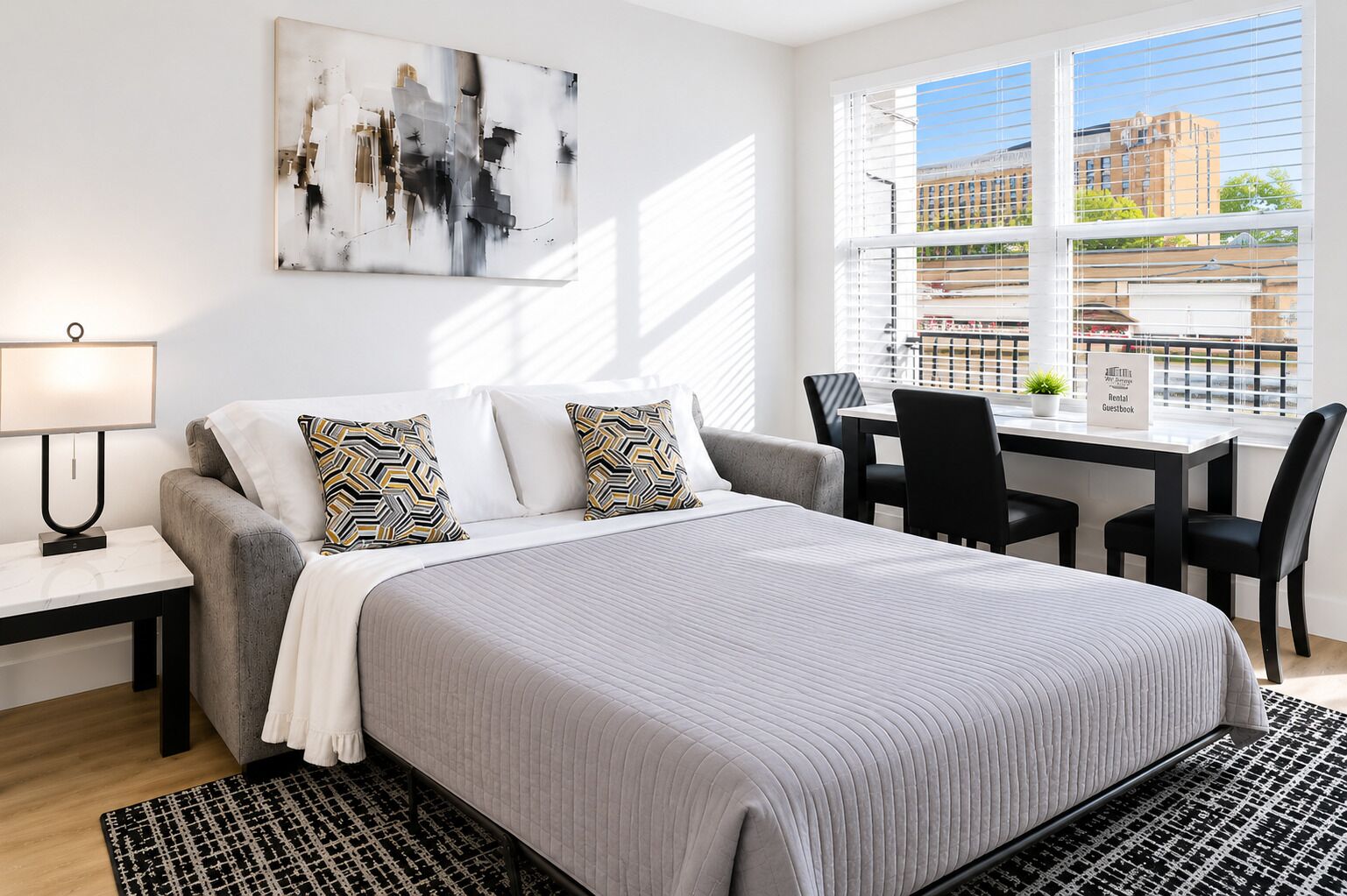 1 bedroom, WiFi, bed sheets