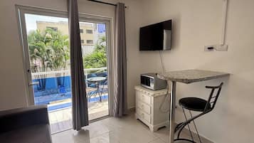 Apartment, 1 Schlafzimmer, Terrasse | Wohnbereich