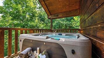 Idromassaggio all'aperto