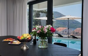 Dining - Luxurious home in Mlini with sauna (Mlini)