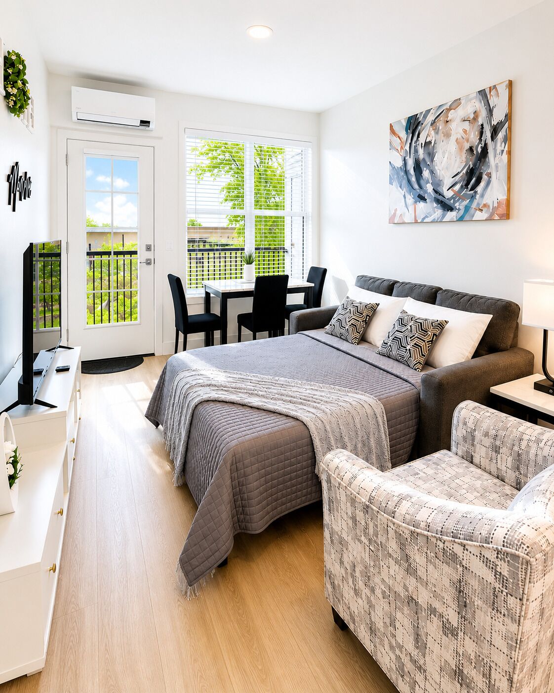 1 bedroom, WiFi, bed sheets