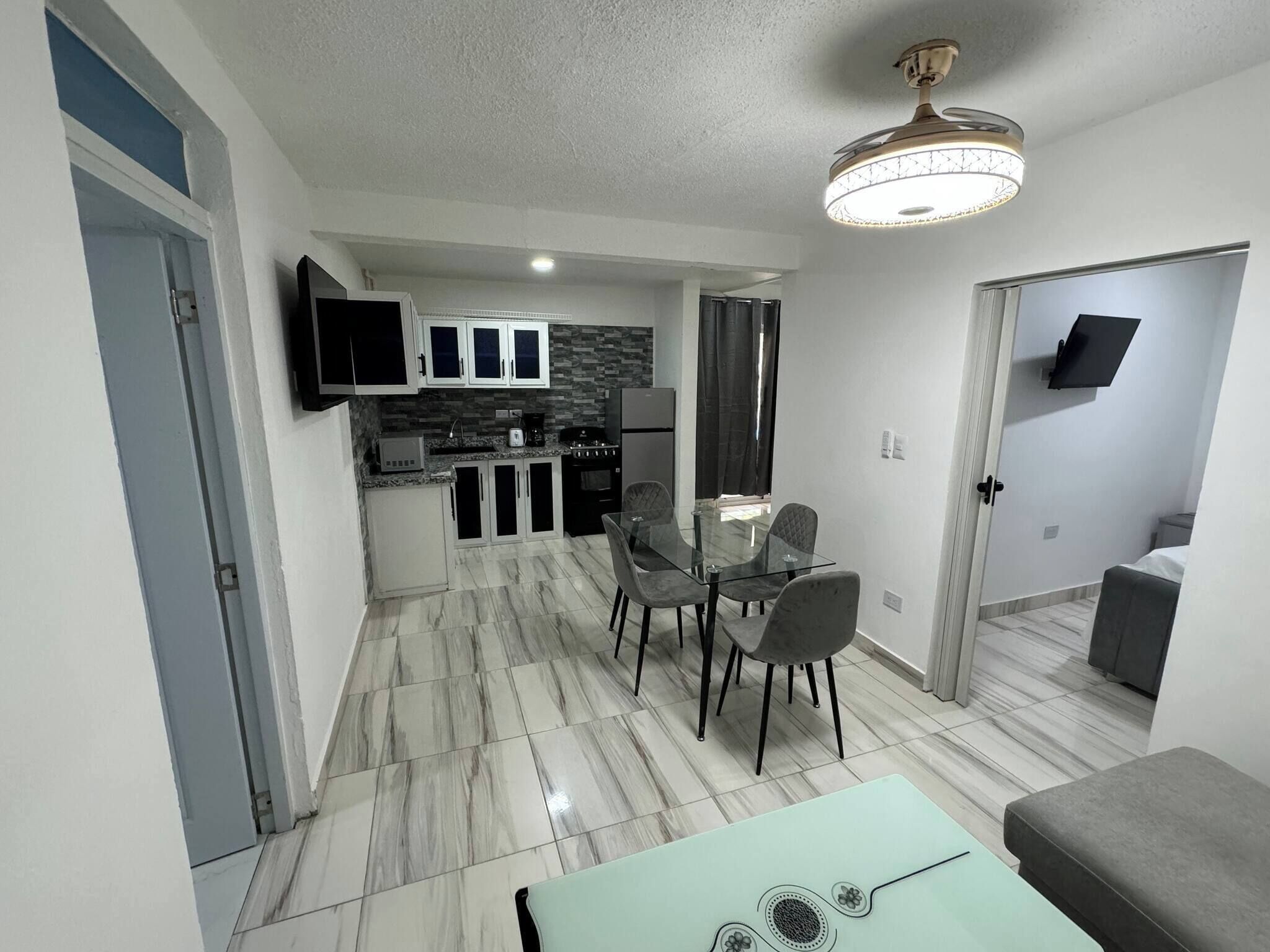 Apartamento, 1 habitación, accesible para personas con discapacidad, patio | Interior