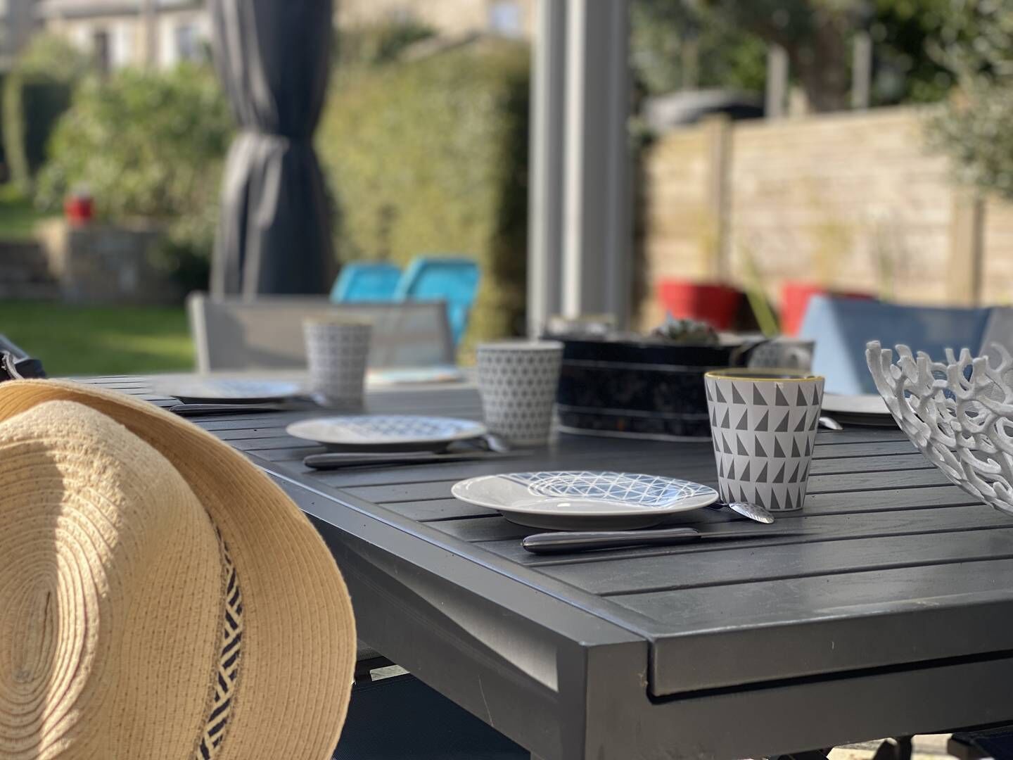 Udendørs spisemuligheder