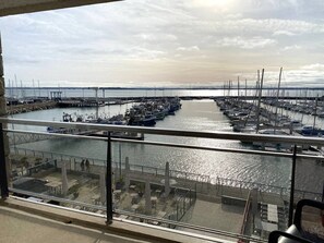 Marina - Grand appartement avec jolie vue sur le port de St Cast, 3 chambres pour 6 personnes (ST CAST LE GUILDO)