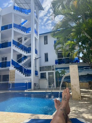 Apartment, 2 Bedrooms | Pool | Outdoor pool - Chambre Double #300 de L'hôtel Legendario (Sosúa)