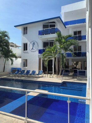 Apartment, 1 Bedroom, Patio | Pool | Outdoor pool - Condo Bien Situé 3 Minutes de la Plage a Pied 312 (Sosúa)