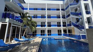 Appartement, 1 chambre, patio | Piscine