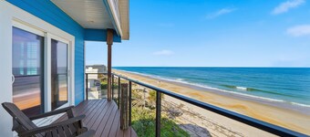 Oceanfront Flagler Beach Luxury Home | 4BR/4BA | Balconies, Private Beach Walkover