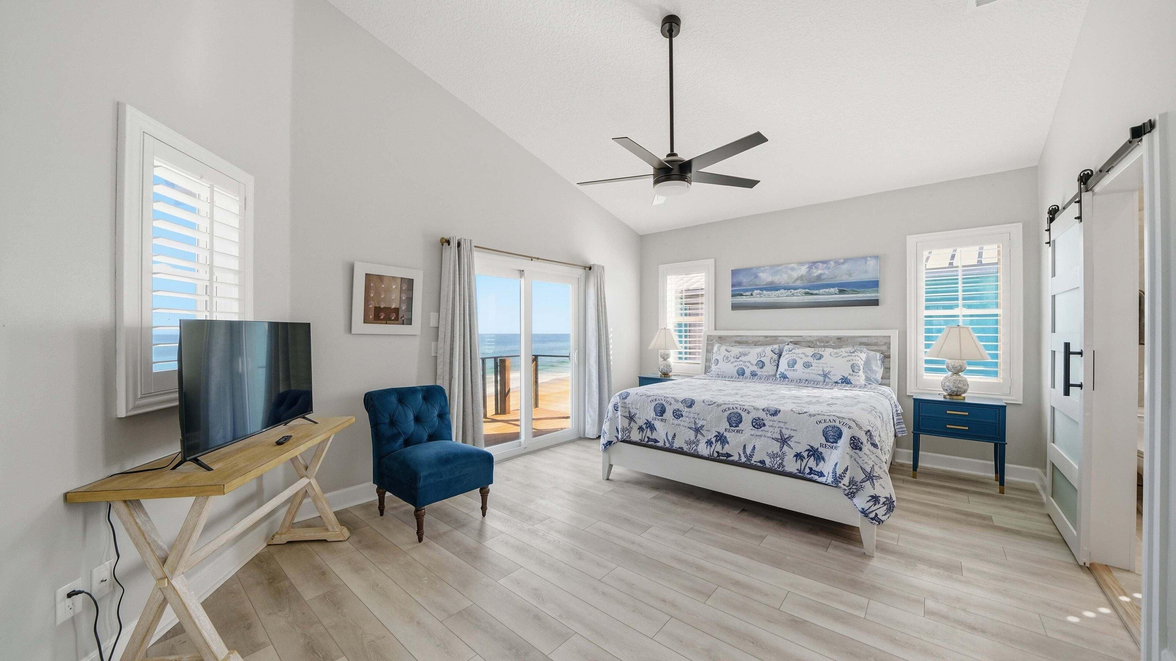 4 bedrooms, iron/ironing board, WiFi (free), bed sheets