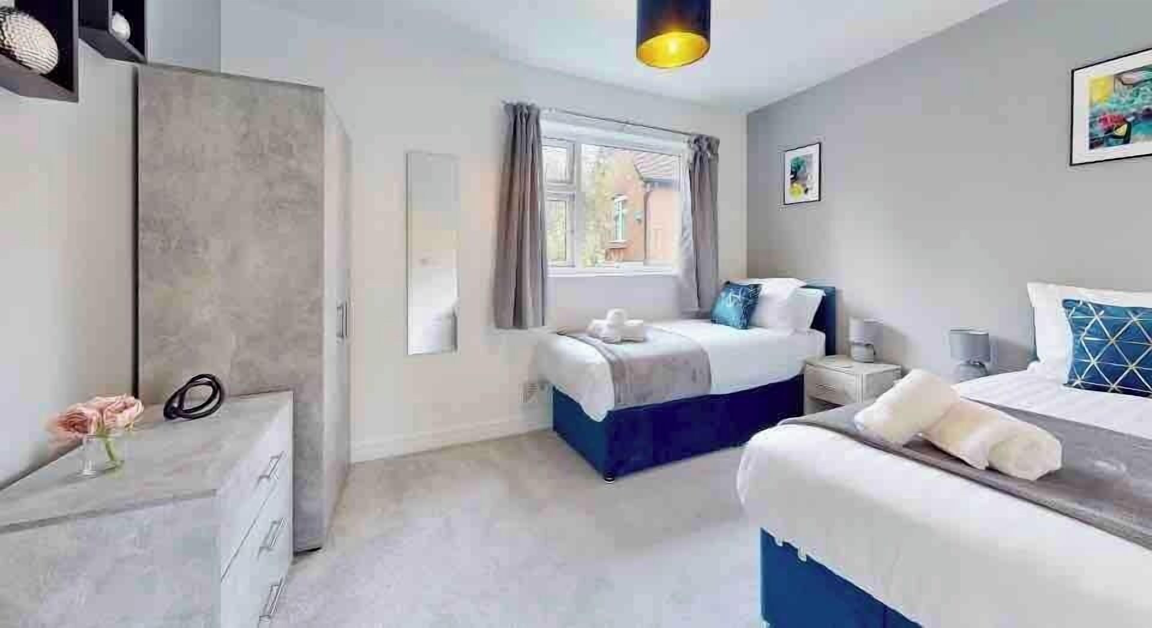 Comfortable twin room 