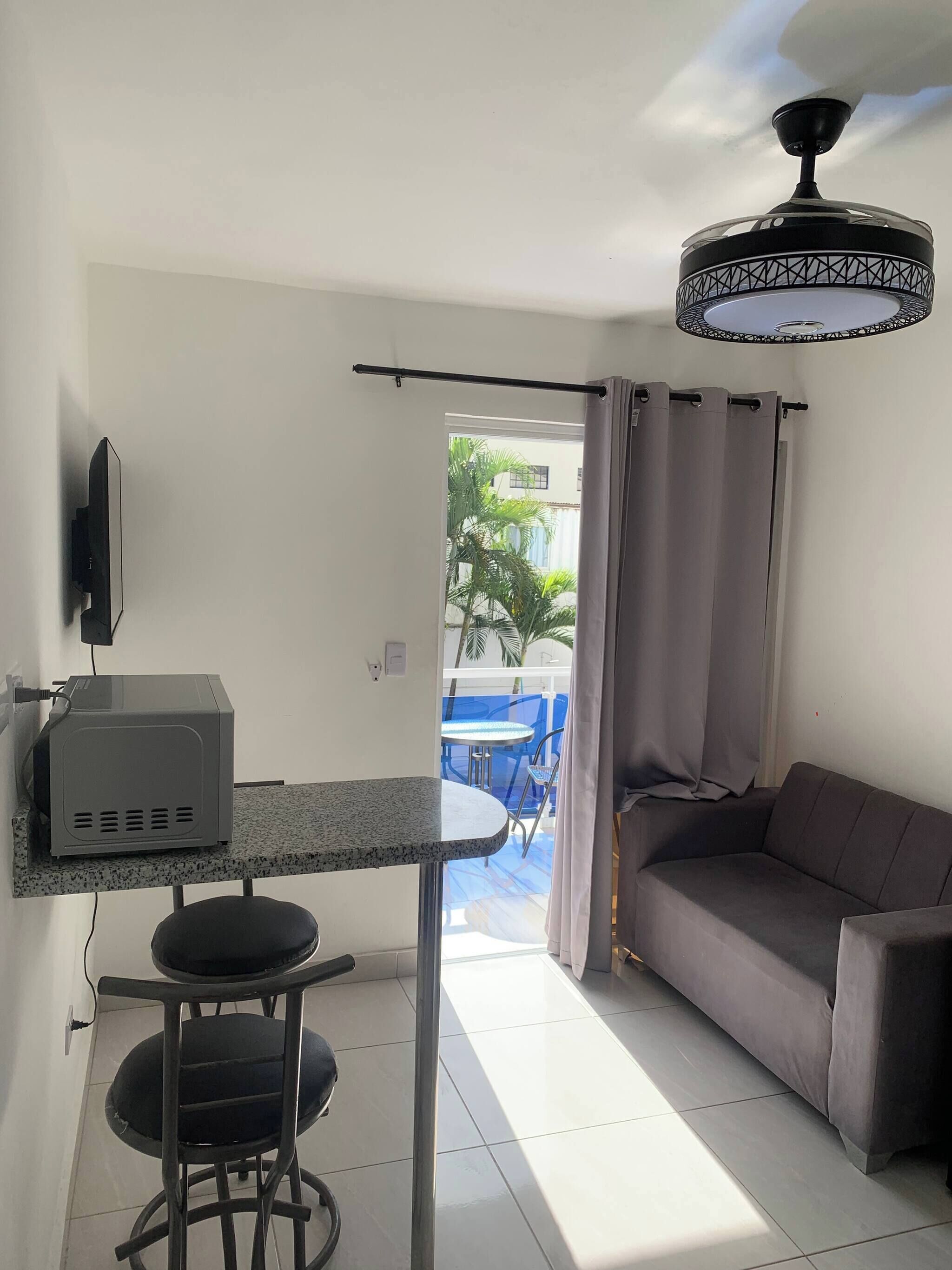 Appartement, 1 slaapkamer, terras | Woonkamer