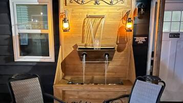 Estudio, 1 habitación, patio | Spa