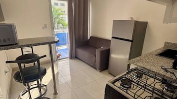 Lägenhet - 1 sovrum - uteplats | Interiör