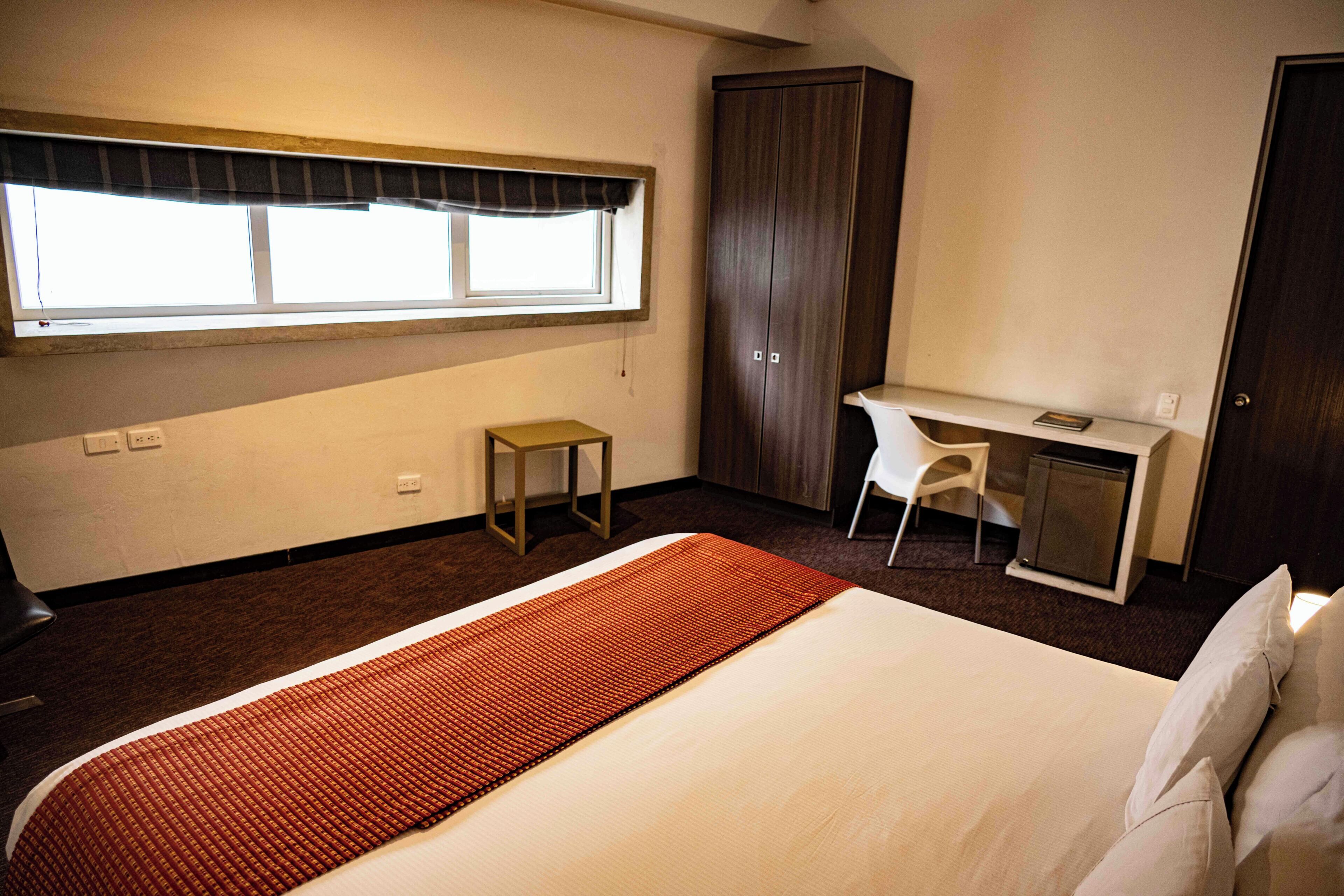 Quarto standard, vista para a cidade