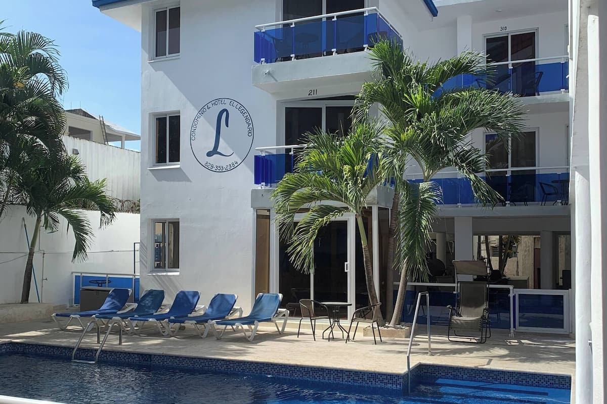 公寓, 1 間臥室, 露台 | 泳池