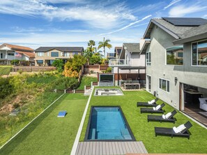Terrace/patio - Unforgettable Family Stay - Pool/Spa/Firepit/Games/5Br/Views (San Diego)