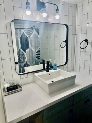 Studio, 1 Bedroom | Bathroom - Near Airport, Hospital, Midtown, 58 TV - Apt 150 (Reno)