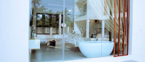 Luxury Room, Partial Ocean View | Property grounds