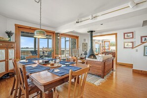 Dining - Sunrise View | Waterfront, Kayaks, Gorgeous Sunrises! (Chincoteague Island)