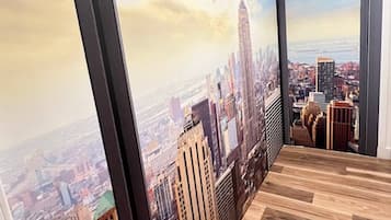 Estudio, 1 habitación, chimenea | Interior