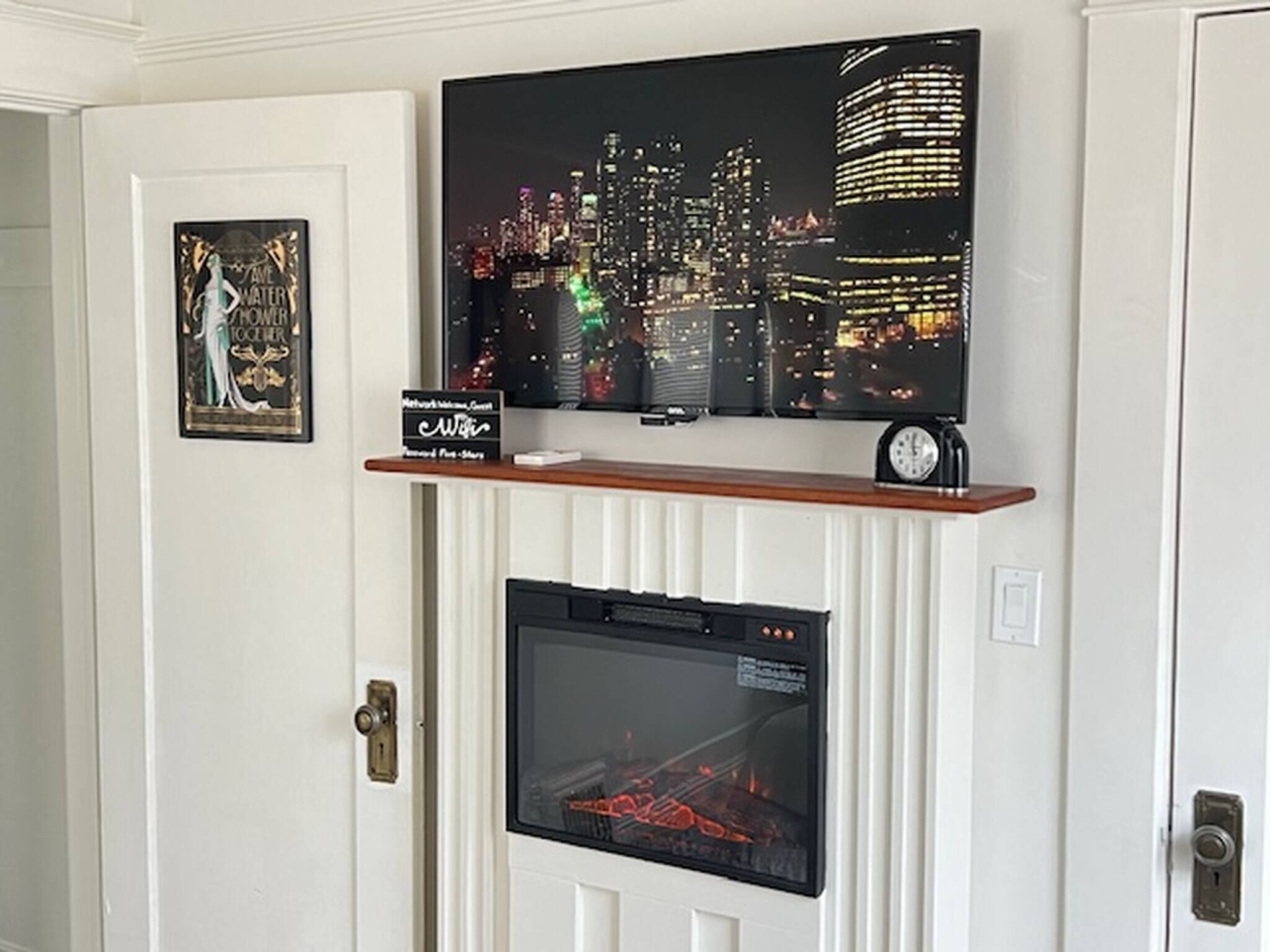 Studio, 1 slaapkamer, open haard | Interieur