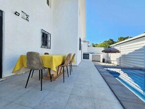 Udendørs spisemuligheder