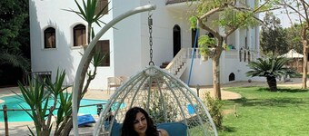 Private Garden Oasis Near the Pyramids in Giza, 1000