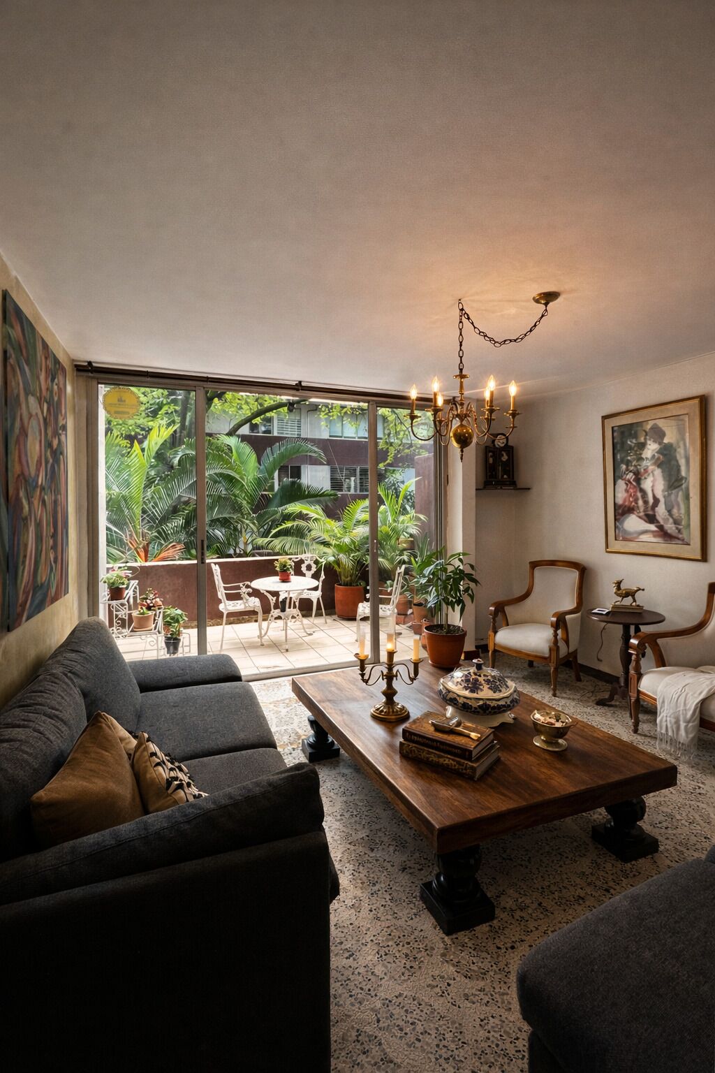 Área de sala de estar