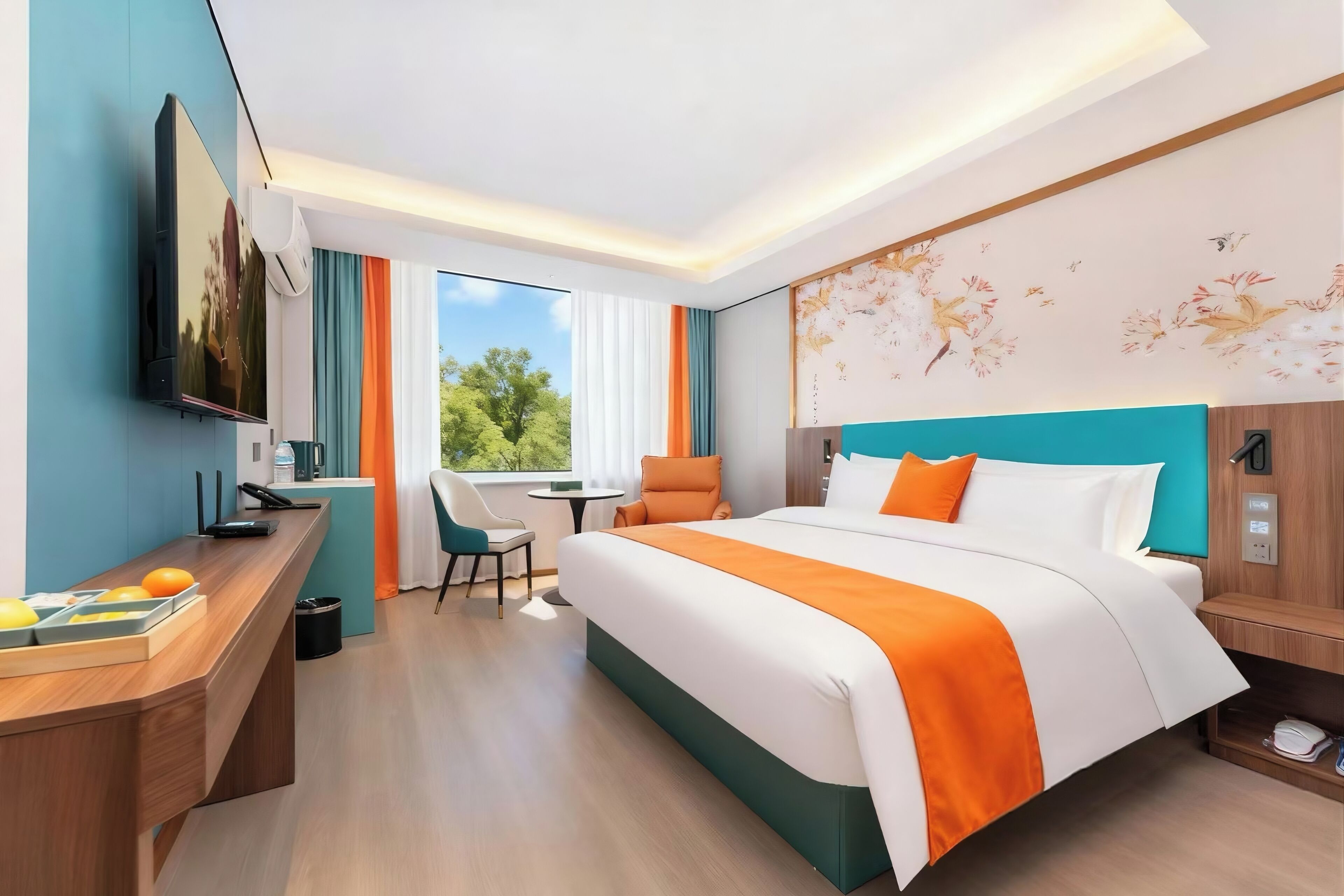 Habitación individual Confort, vista a la ciudad