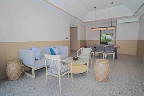 Two Bedroom Villa | Living area - Riahi by Swiss-Belhotel (Nirup Island)
