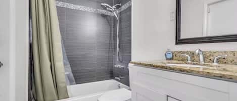 Haartrockner, Seife, Toilettenpapier
