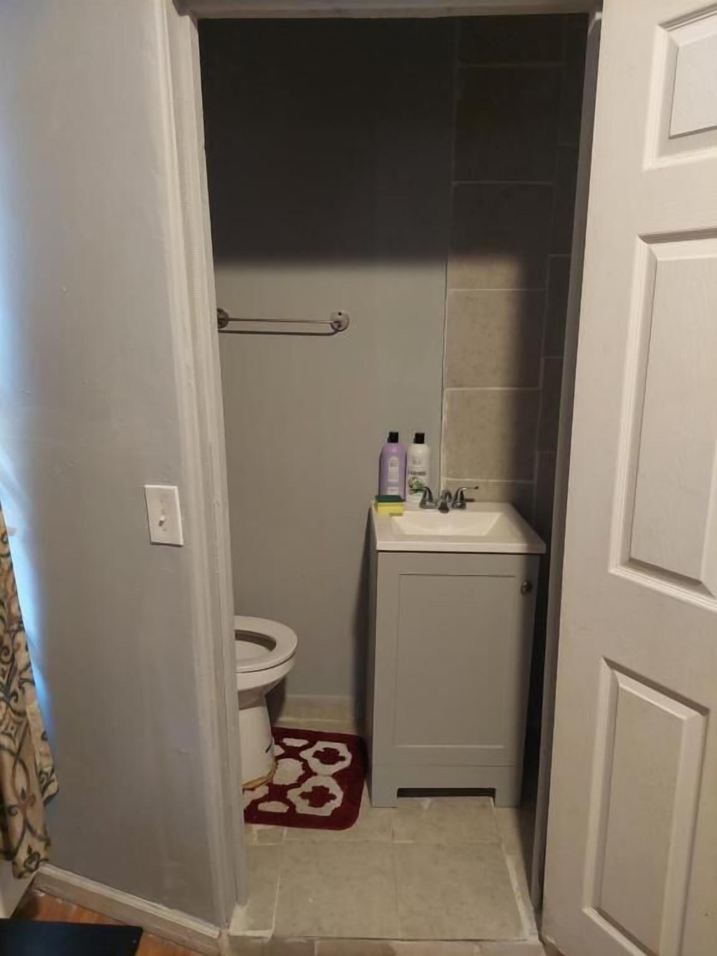 Chambre double, 1 très grand lit, non-fumeur | Salle de bain