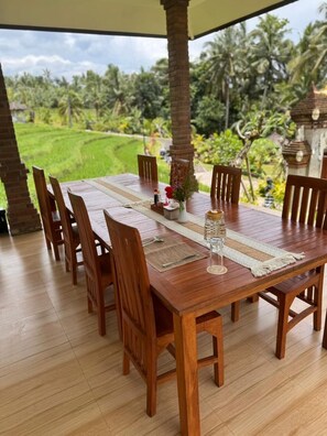 View from property - Indrayoga Retreat Bali (Selemadeg)