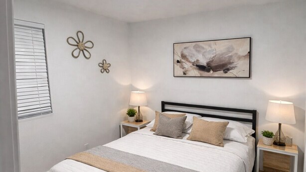 Comfort Apartment, Patio, Garden View | Seterika/papan seterika, Wi-fi percuma 