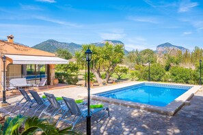 Pool - ES FIGUERAL DE SON RIBAS - Charming country house with private pool - Free Wi-Fi (Alaró)