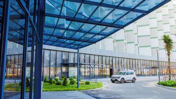 Fassade der Unterkunft