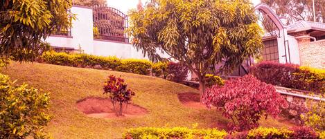 Classic Double Room, Garden View | Property grounds
