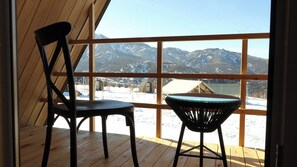 Superior chalet, uitzicht op bergen | Uitzicht op de bergen