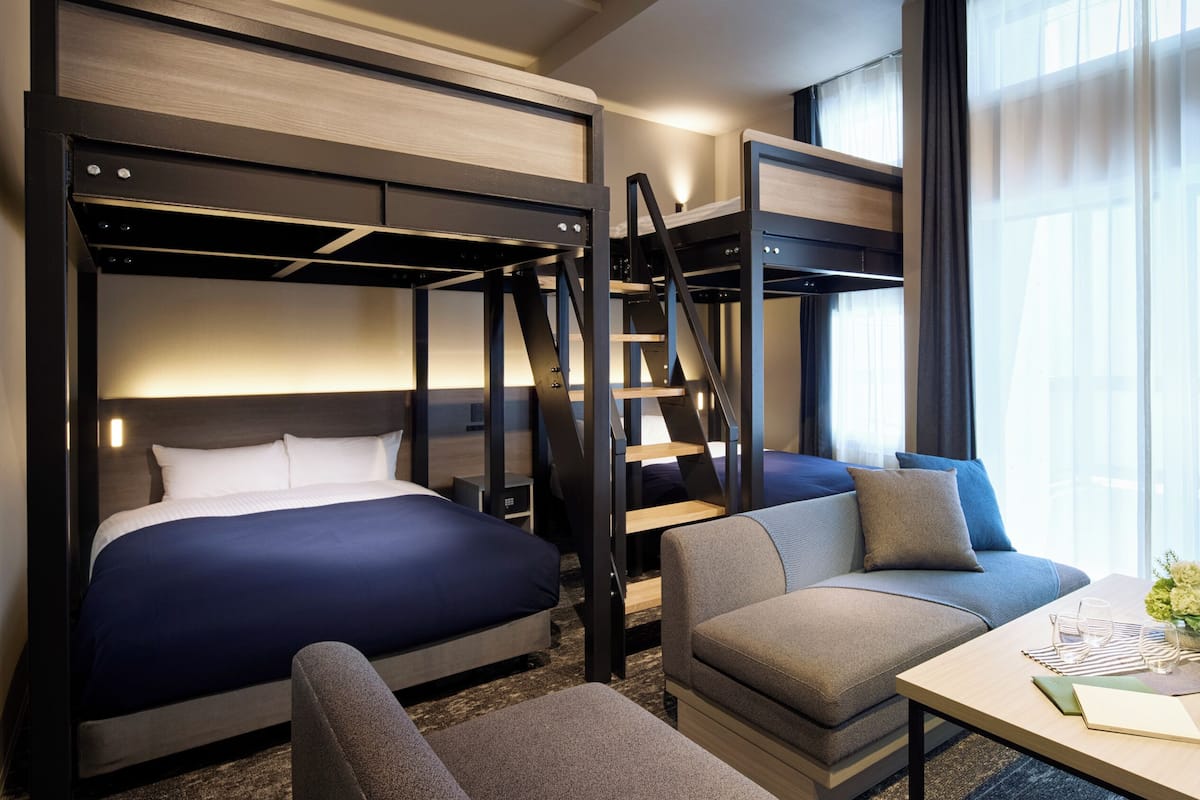 Moderate 4 Beds - Bunk Style, Non Smoking | Free WiFi, bed sheets