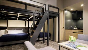 Habitació quàdruple, no fumadors (Moderate 4 Beds - Bunk Style) | Wifi gratuïta i roba de llit